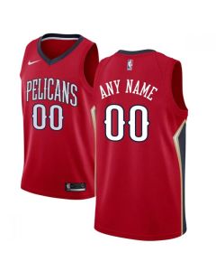 Men's New Orleans Pelicans White Customized Stitched NBA Jersey (White)
