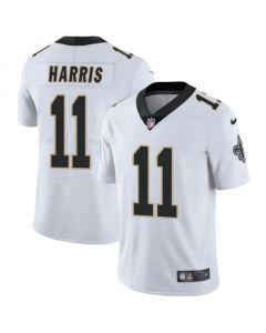 Men's New Orleans Saints #11 Deonte Harris White Vapor Untouchable Limited Stitched NFL Jersey