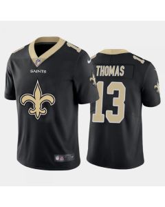 Men's New Orleans Saints #13 Michael Thomas Black 2020 Team Big Logo Limited Stitched Jersey