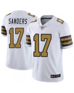 Men's New Orleans Saints #17 Emmanuel Sanders White Color Rush Limited Stitched Jersey
