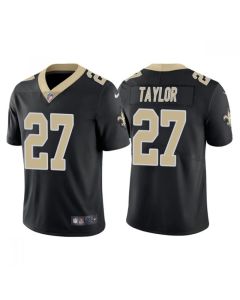 Men's New Orleans Saints #27 Alontae Taylor Black Vapor Limited Stitched Jersey