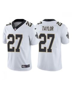 Men's New Orleans Saints #27 Alontae Taylor White Vapor Limited Stitched Jersey