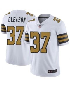 Men's New Orleans Saints #37 Steve Gleason White Color Rush Limited Stitched Jersey