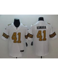 Men's New Orleans Saints #41 Alvin Kamara White Color Rush Limited Stitched NFL Jersey