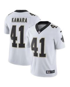 Men's New Orleans Saints #41 Alvin Kamara White Vapor Untouchable Limited Stitched NFL Jersey
