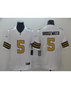 Men's New Orleans Saints #5 Teddy Bridgewater White Color Rush Limited Stitched NFL Jersey