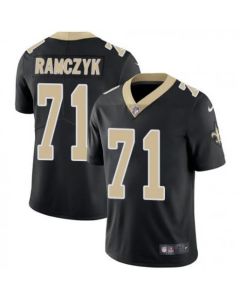 Men's New Orleans Saints #71 Ryan Ramczyk Black Vapor Untouchable Limited Stitched NFL Jersey