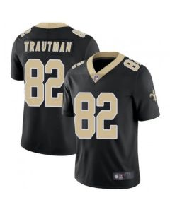Men's New Orleans Saints #82 Adam Trautman Black Vapor Untouchable Limited Stitched Jersey