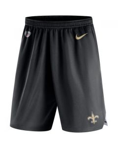 Men's New Orleans Saints Black Knit Performance Shorts