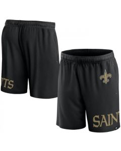 Men's New Orleans Saints Black Shorts (Black)