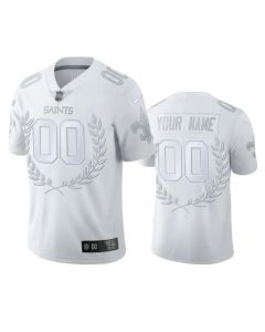 Men's New Orleans Saints White MVP Stitched Limited Jersey