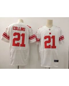 Men's New York Giants #21 Landon Collins White Elite Stitched Jersey