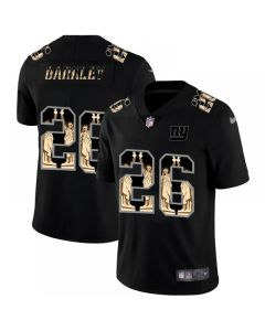 Men's New York Giants #26 Saquon Barkley 2019 Black Statue of Liberty Limited Stitched NFL Jersey