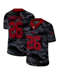 Men's New York Giants #26 Saquon Barkley 2020 Camo Limited Stitched Jersey