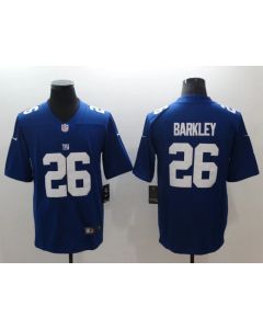 Men's New York Giants #26 Saquon Barkley Royal 2018 NFL Draft Vapor Untouchable Limited Stitched Jersey