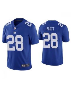 Men's New York Giants #28 Cordale Flott Blue Vapor Untouchable Limited Stitched NFL Jersey