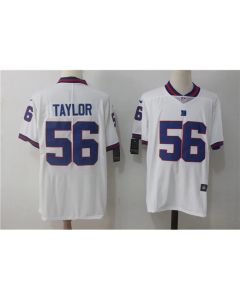 Men's New York Giants #56 Lawrence Taylor White Vapor Untouchable Limited Stitched NFL Jersey
