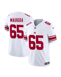 Men's New York Giants #65 Francis Mauigoa White 2026 NFL Draft Vapor F.U.S.E. Limited Jersey