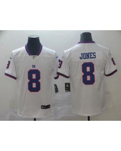 Men's New York Giants #8 Daniel Jones Color Rush Limited Stitched NFL Jersey