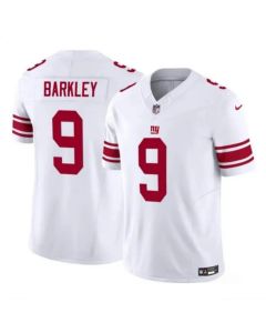 Men's New York Giants #9 Matt Barkley White 2023 F.U.S.E. Vapor Untouchable Limited Stitched Jersey