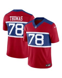 Men's New York Giants Andrew Thomas Century Red Alternate Vapor F.U.S.E. Limited Jersey