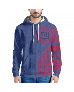 Men's New York Giants Blue Hoodie