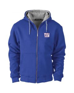 Men's New York Giants Blue Pullover Hoodie (Blue)