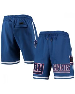 Men's New York Giants Blue Shorts (Blue)