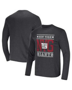 Men's New York Giants Heathered Charcoal x Darius Rucker Collection Long Sleeve T-Shirt