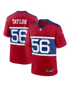Men's New York Giants Lawrence Taylor Century Red Alternate Retired Player Game Jersey (Red)