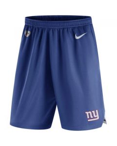 Men's New York Giants Royal Knit Performance Shorts