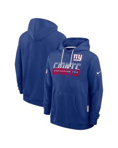 Men's New York Giants Royal Sideline Standard Issue Top Prospect Dri-FIT Hoodie (Royal)
