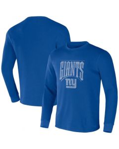 Men's New York Giants X Darius Rucker Collection Green Long Sleeve Thermal T-Shirt