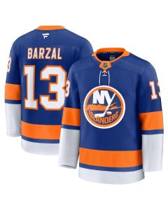Men's New York Islanders #13 Mathew Barzal Royal Home Premium Jersey
