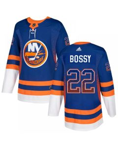 Men's New York Islanders #22 Mike Bossy Royal Blue Drift Fashion Stitched NHL Jersey