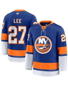 Men's New York Islanders #27 Anders Lee Royal Home Premium Jersey