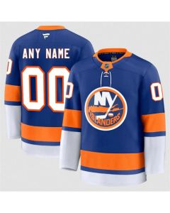 Men's New York Islanders Active Player Custom Royal 2024-25 Home Stitched Hockey Jersey