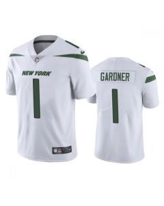 Men's New York Jets #1 Ahmad Gardner 2022 White Vapor Untouchable Limited Stitched Jersey