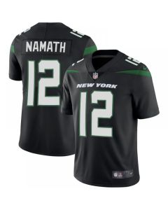 Men's New York Jets #12 Joe Namath 2019 Black Vapor Untouchable Limited Stitched NFL Jersey