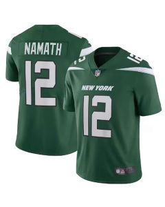 Men's New York Jets #12 Joe Namath 2019 Green Vapor Untouchable Limited Stitched NFL Jersey