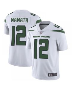 Men's New York Jets #12 Joe Namath 2019 White Vapor Untouchable Limited Stitched NFL Jersey