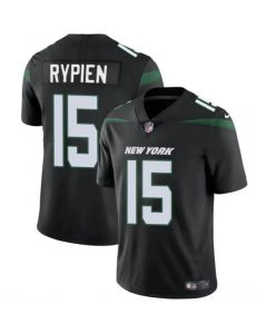 Men's New York Jets #15 Brett Rypien Black Vapor Untouchable Limited Stitched Jersey