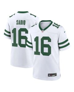 Men's New York Jets #16 Kenyon Sadiq White 2026 NFL Draft Game Jersey