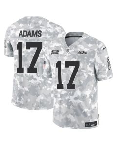 Men's New York Jets #17 Davante Adams 2024 F.U.S.E Arctic Camo Salute to Service Limited Stitched Football Jersey