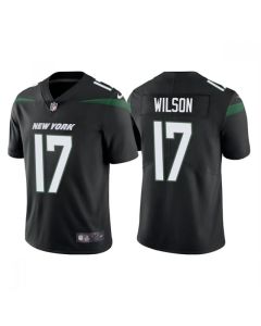 Men's New York Jets #17 Garrett Wilson 2022 Black Vapor Untouchable Limited Stitched Jersey
