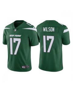 Men's New York Jets #17 Garrett Wilson 2022 Green Vapor Untouchable Limited Stitched Jersey