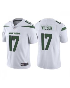 Men's New York Jets #17 Garrett Wilson 2022 White Vapor Untouchable Limited Stitched Jersey