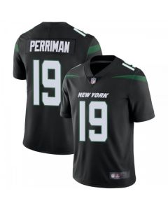 Men's New York Jets #19 Breshad Perriman Black Vapor Untouchable Limited Stitched Jersey
