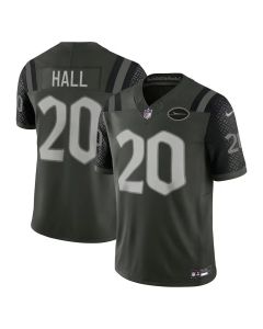 Men's New York Jets #20 Breece Hall Black Rivalries Collection F.U.S.E. Vapor Limited Stitched Jersey