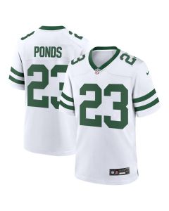 Men's New York Jets #23 D'Angelo Ponds White 2026 NFL Draft Game Jersey (White)